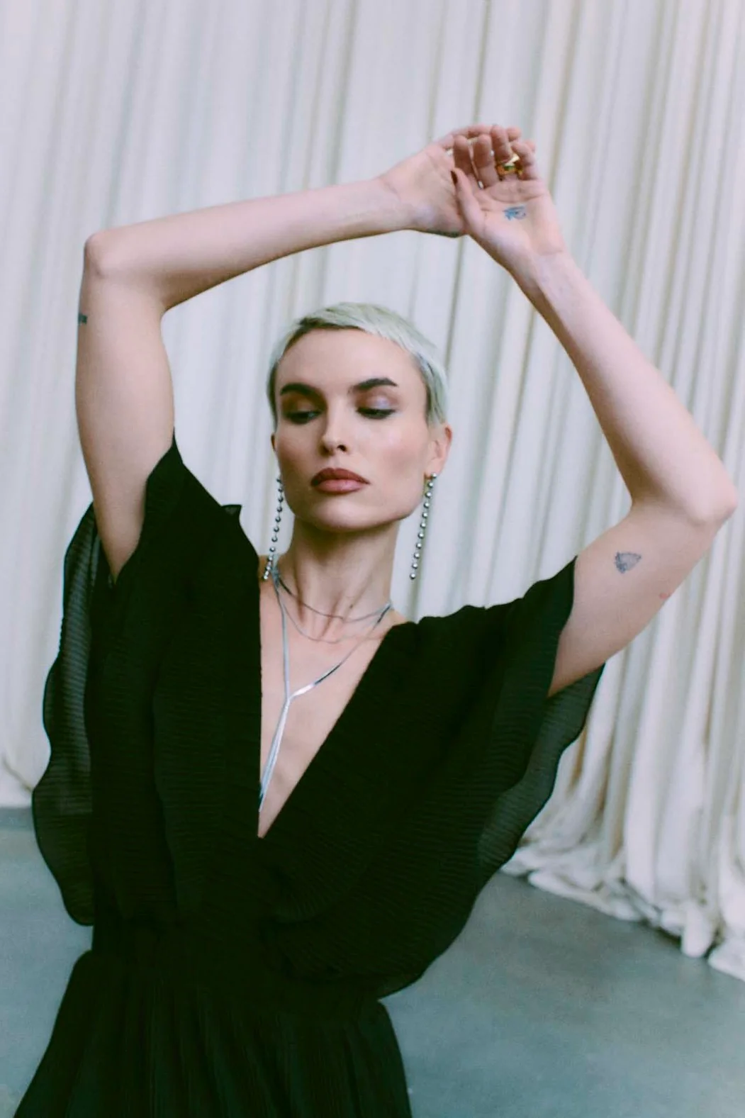 Kira Dress 204632 | Black | Kjole fra Copenhagen Muse - Image 3