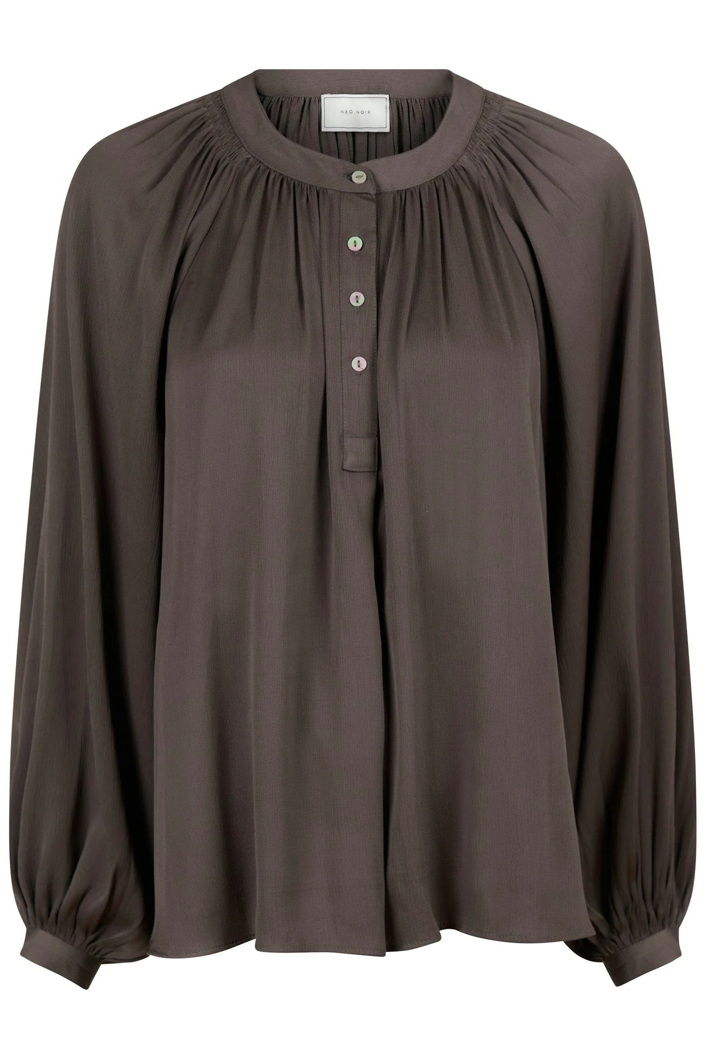 Kirsty Structure Blouse | Bluse fra Neo Noir - Image 4