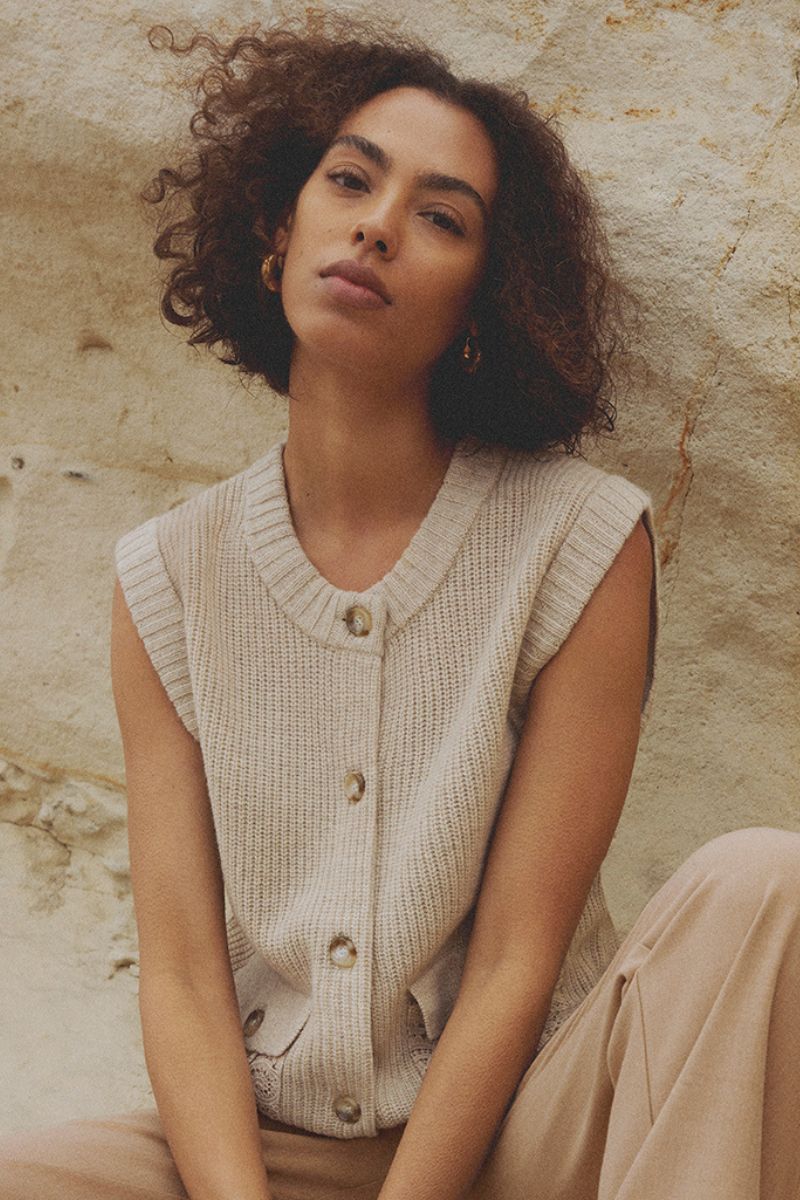 Kiss knit vest cardigan 54401 | SandDollar | Strik fra Gustav - Image 11