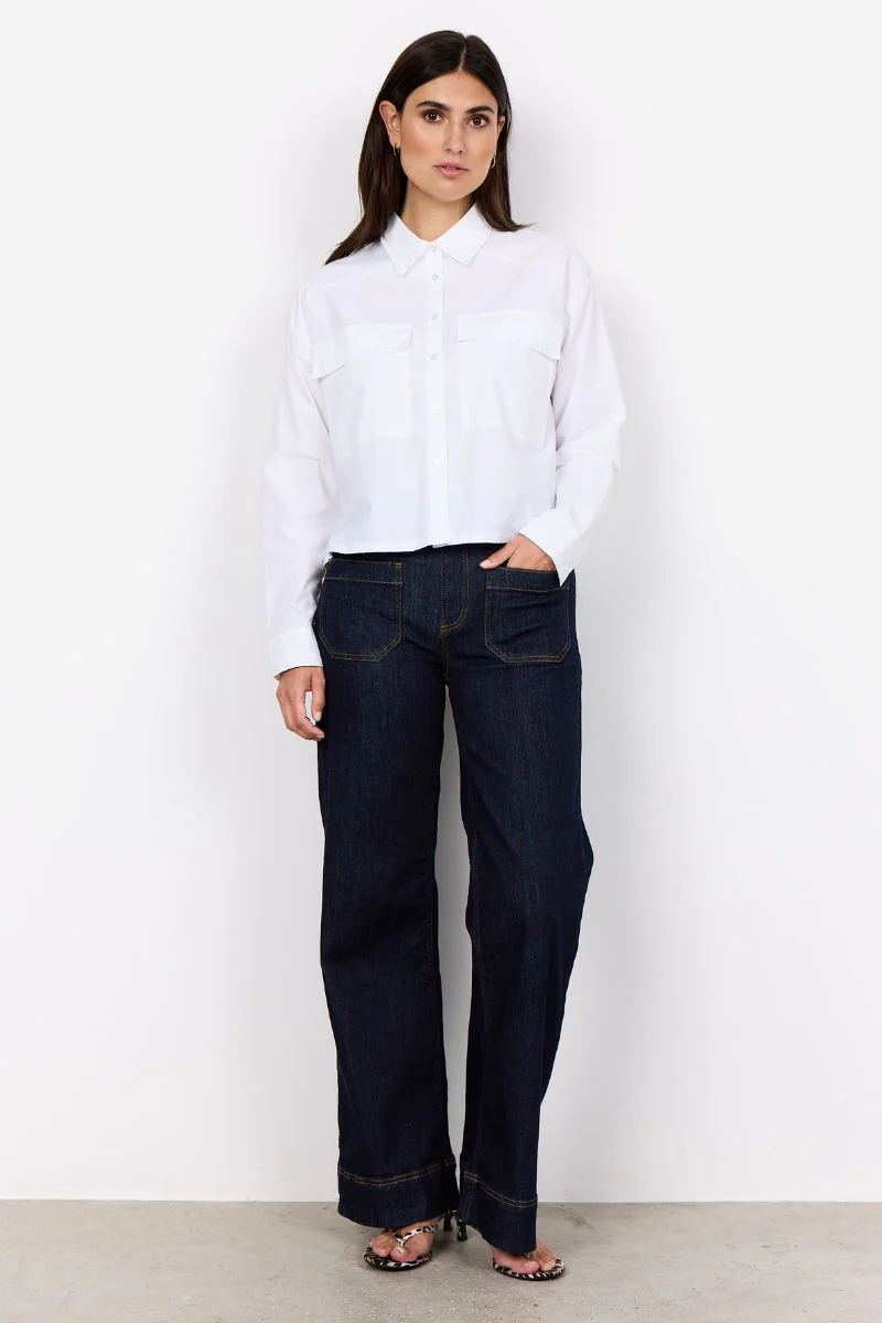 Klara Shirt | Hvid | Skjorte fra French Laundry - Image 7