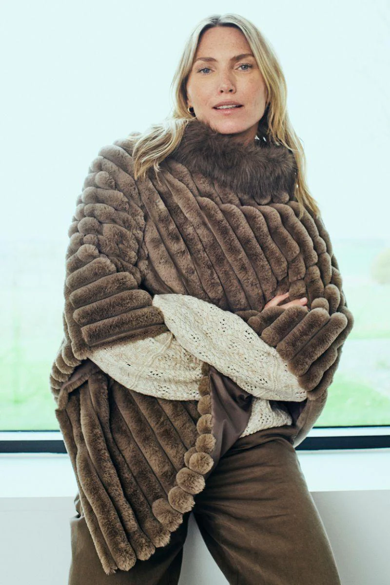 Kokan Cape 206734 | Desert Taupe W. Morel | Jakke fra Freequent - Image 4
