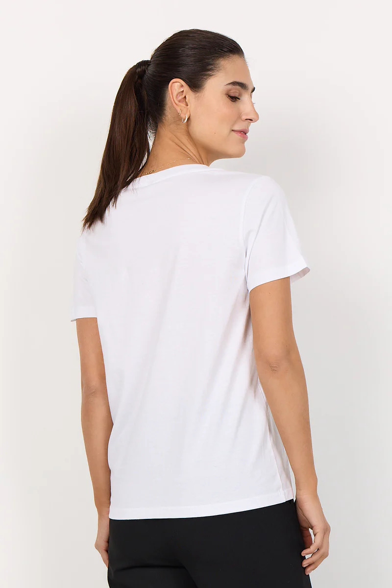 Lulu Classic V Tee | Hvid | T-shirt fra Statebird - Image 10