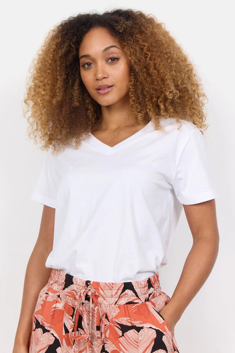 Lulu Classic V Tee | Hvid | T-shirt fra Statebird - Image 2