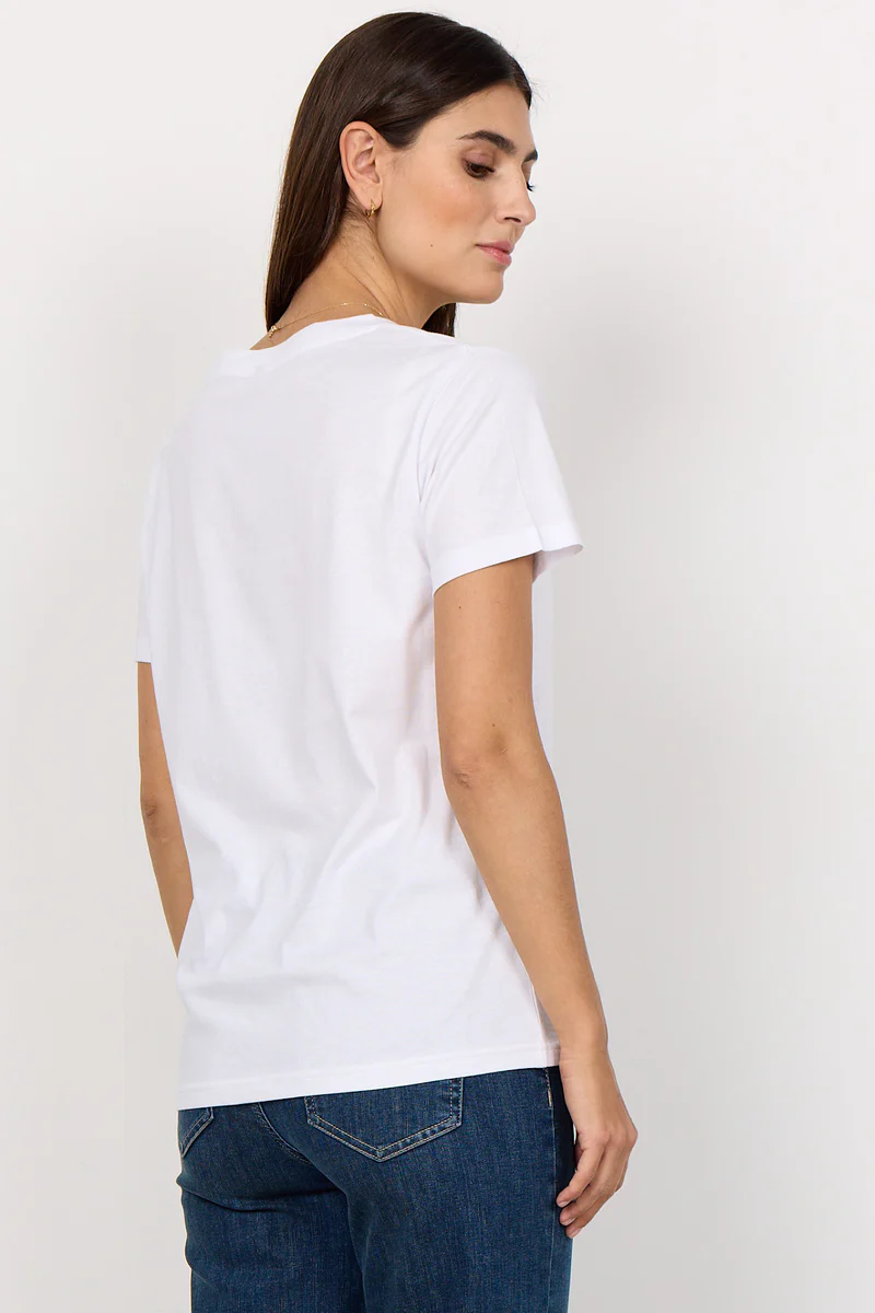 Lulu Classic V Tee | Hvid | T-shirt fra Statebird - Image 7
