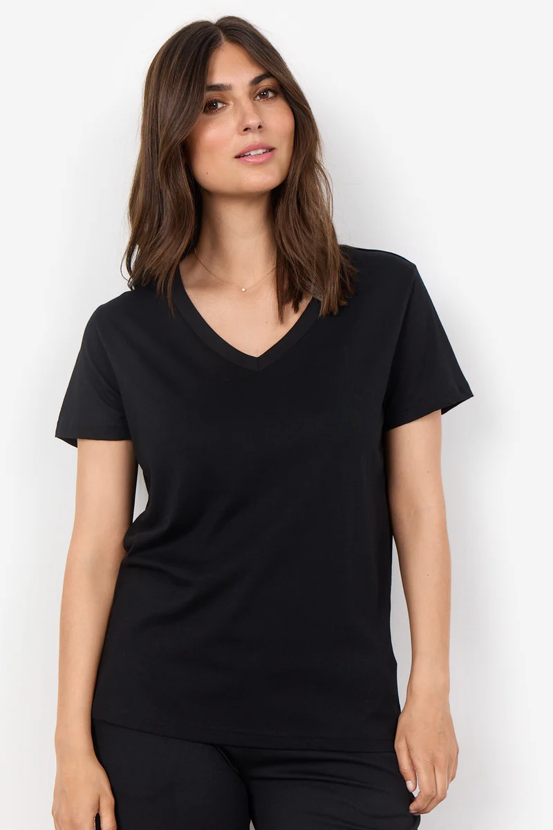 Lulu Classic V Tee | Sort | T-shirt fra Statebird - Image 6