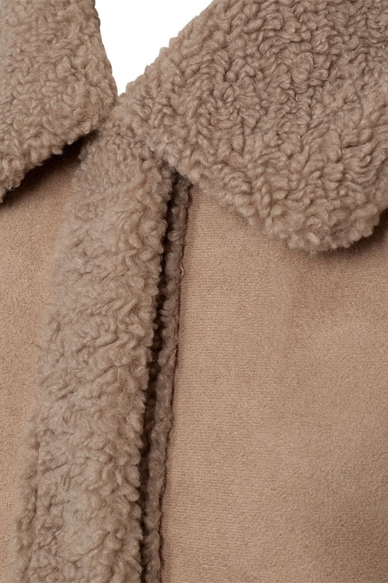 Lamby Jacket 204171 | Simply Taupe | Jakke fra Freequent - Image 5