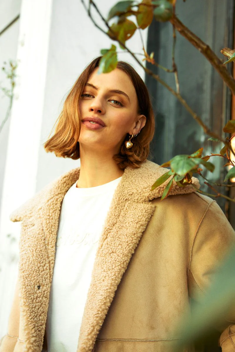 Lamby Jacket 204171 | Simply Taupe | Jakke fra Freequent - Image 7