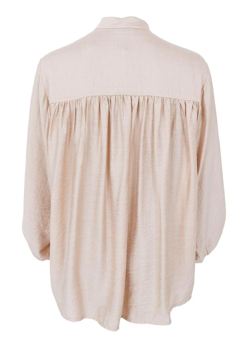 Laurel Shirt | Ivory | Bluse fra Black Colour - Image 3