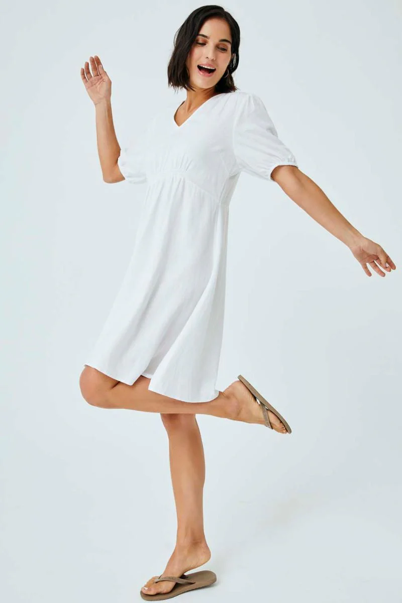 Lava Dress 204175 | Brilliant White - Image 2