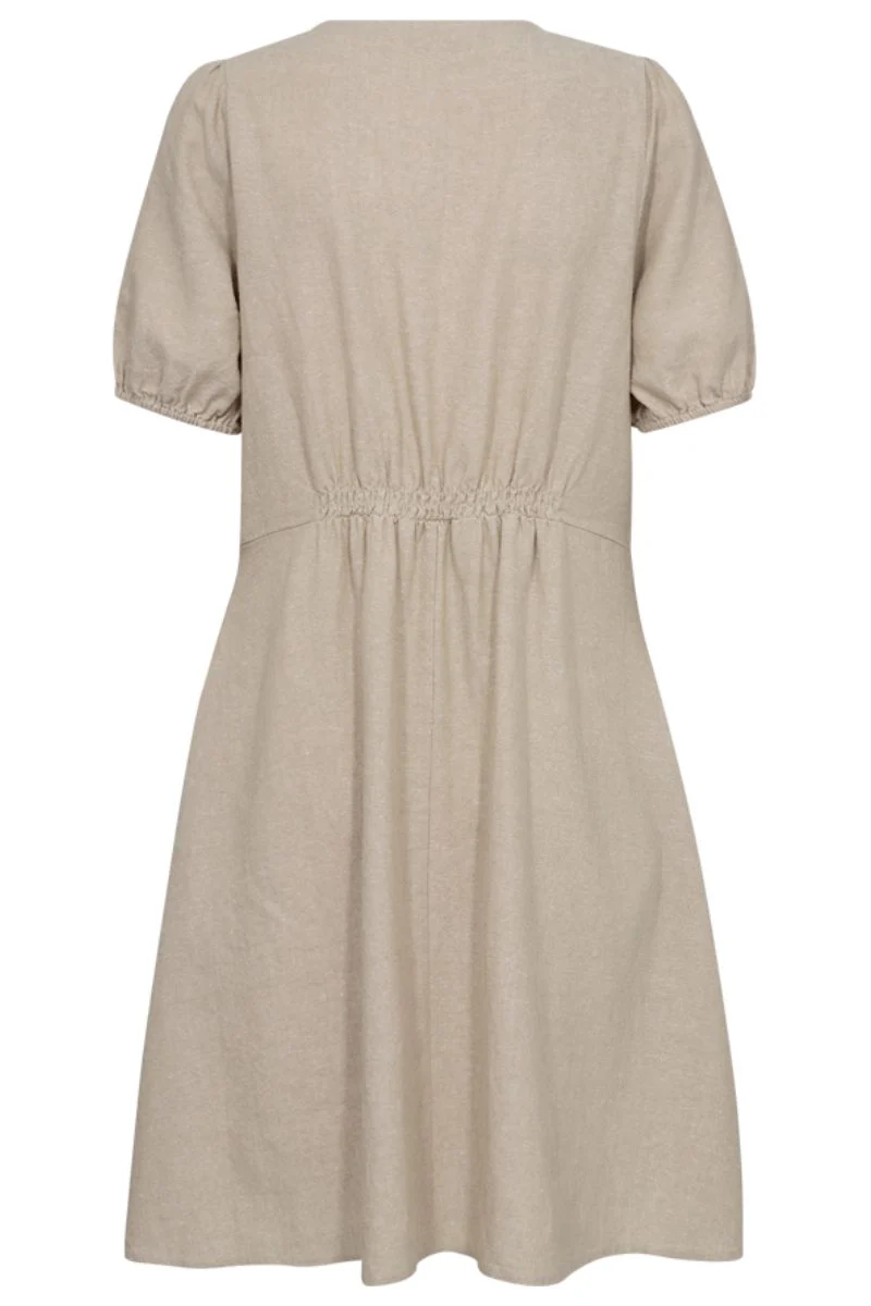 Lava Dress 204175 | Sand Melange | Kjole fra Freequent - Image 2