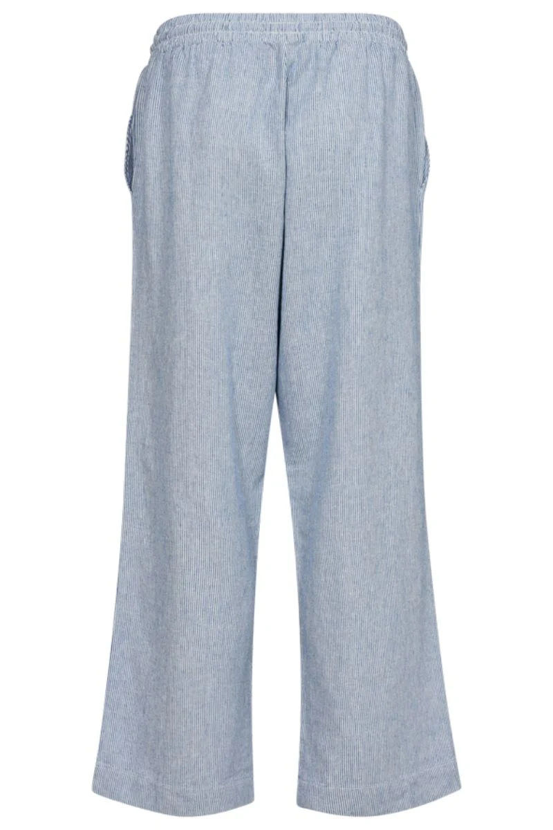 Lava Pants 204430 | Off-White w. Nebulas Blue | Bukser fra Freequent - Image 2