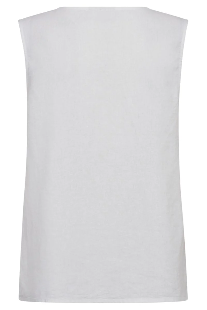 Lava Top 204160 | Brilliant White | Tanktop fra Freequent - Image 4