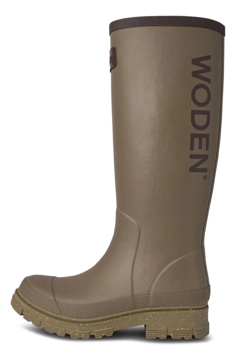 Le Waterproof WL761 | Dark Olive | Rubber Boots fra Woden - Image 4