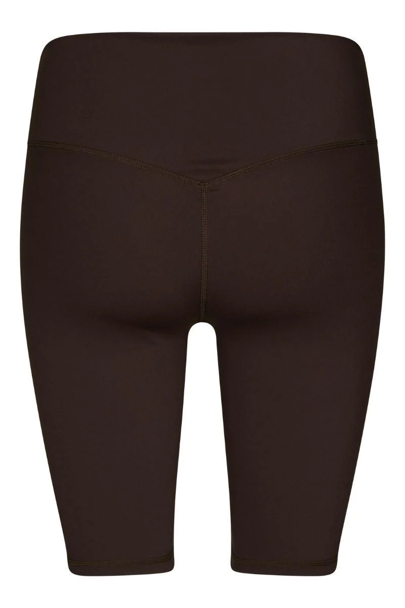Lea Wrap Shorts | Chocolate Brown | Shorts fra Neo Noir - Image 4