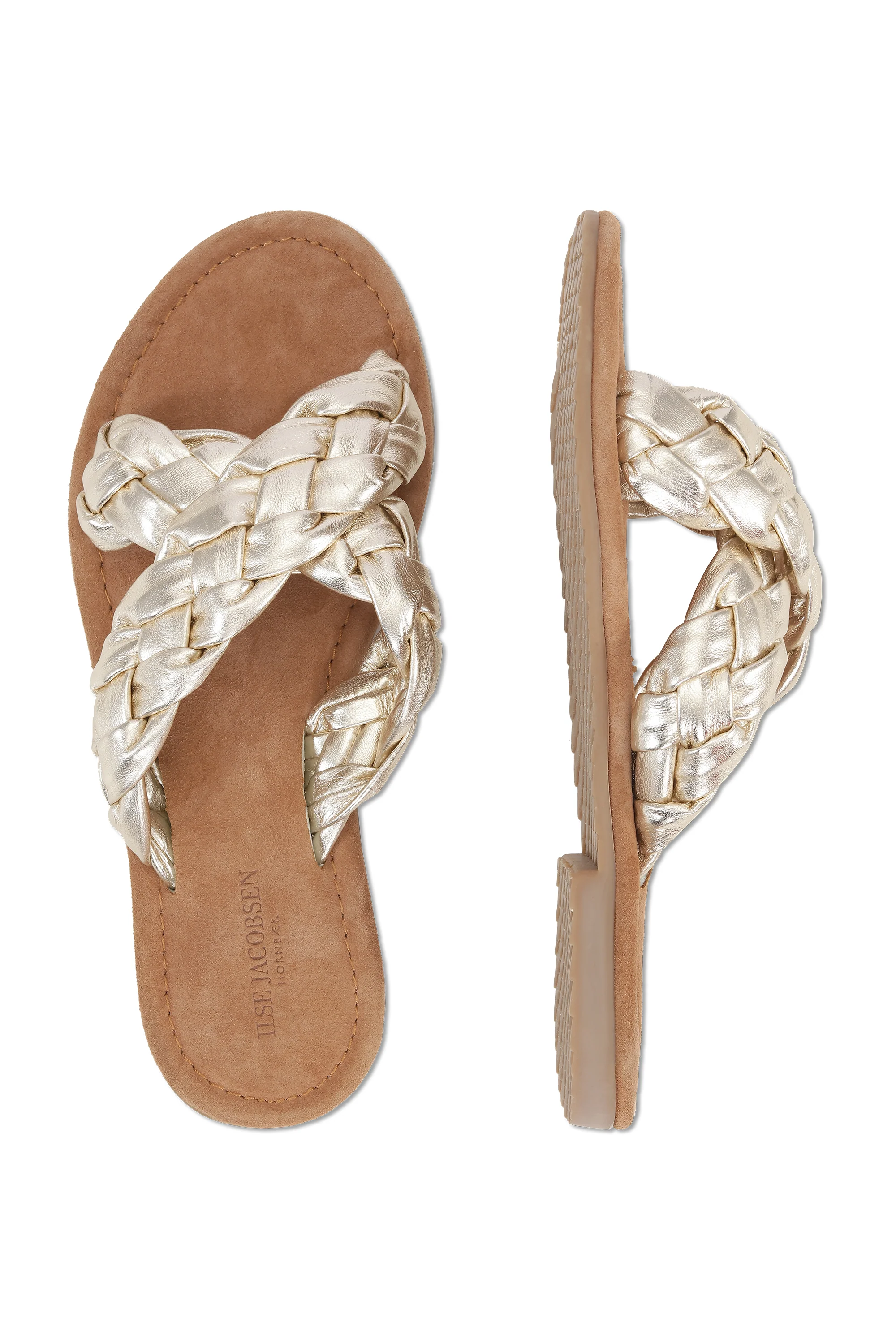 Leather Sandal Vera1006 | Silver | Sandaler fra Ilse Jacobsen - Image 2
