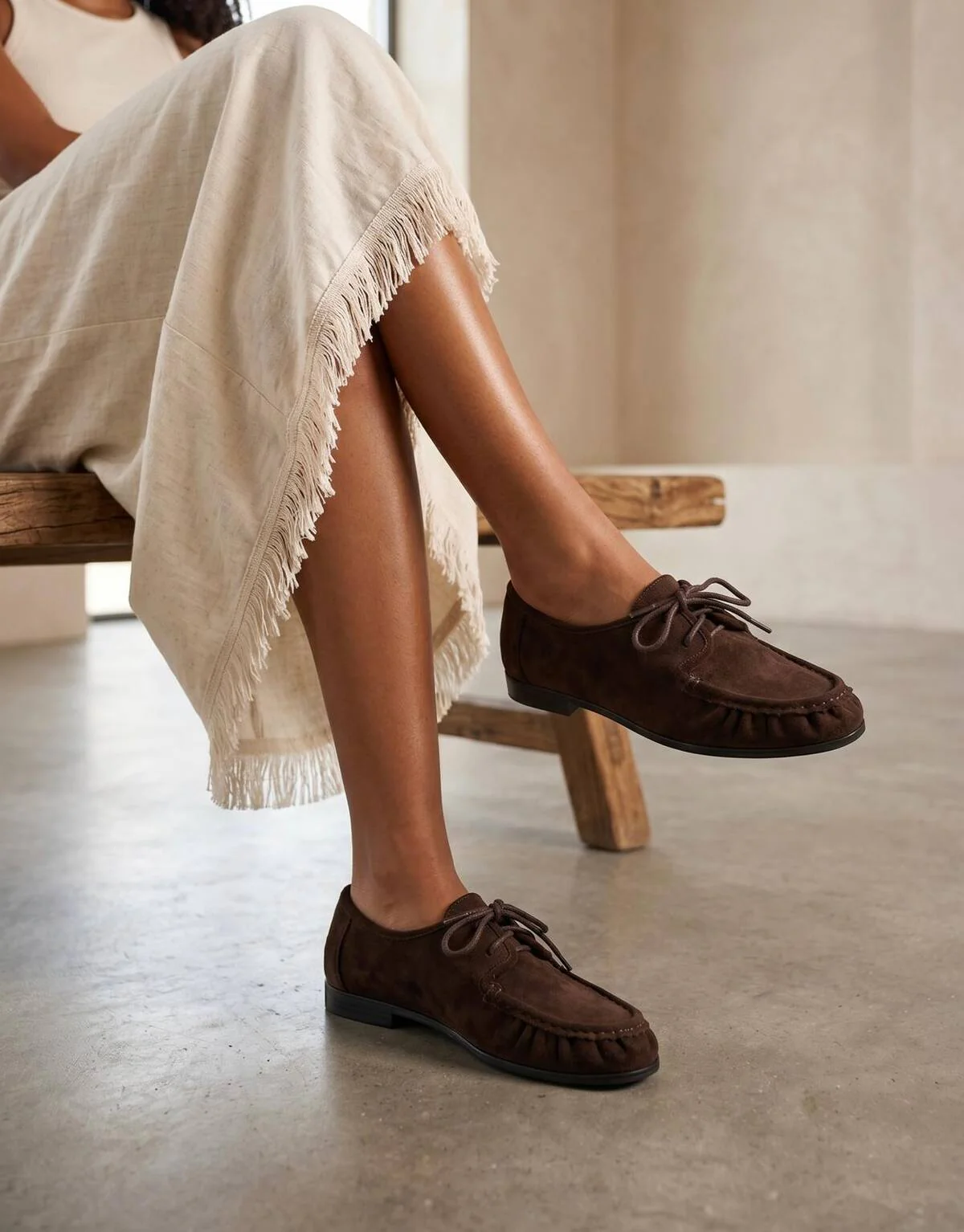 Leda Loafers | Brown - Image 2