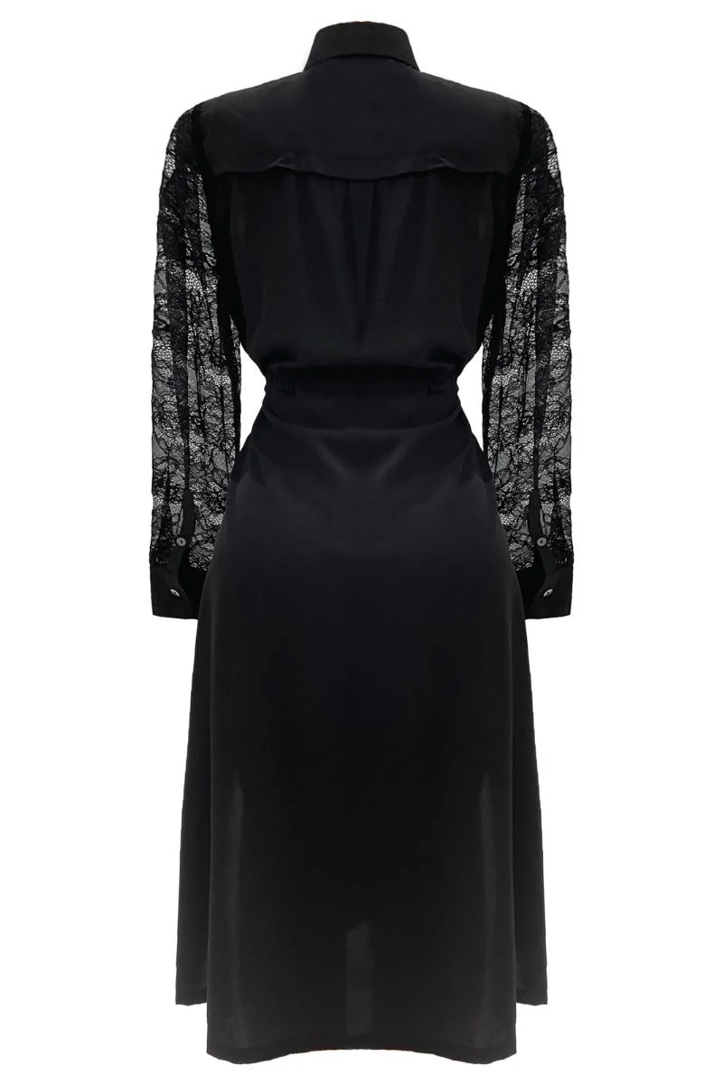 Letty Ls Long Shirt | Black | Skjorte fra Liberté - Image 4