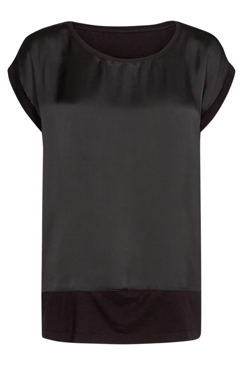 Lia Top | Sort | T-shirt fra Statebird