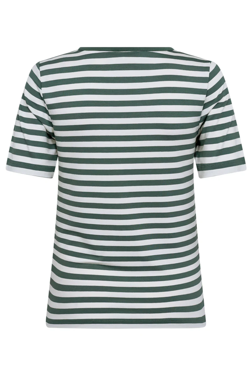 Liana Tee 211647 | Dark Forest W. Star Off-White | T-Shirt fra Freequent - Image 4