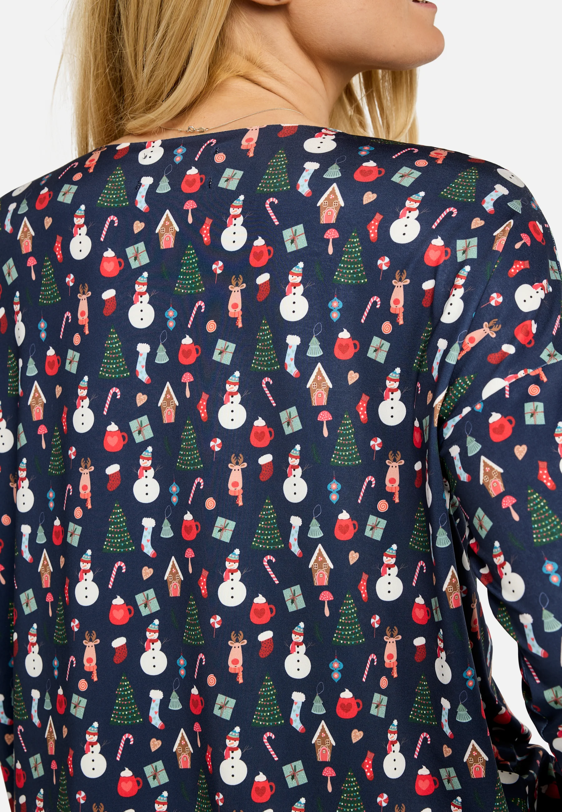 Alma Ls Top | Cookiehouse Navy | Bluse fra Liberté - Image 7