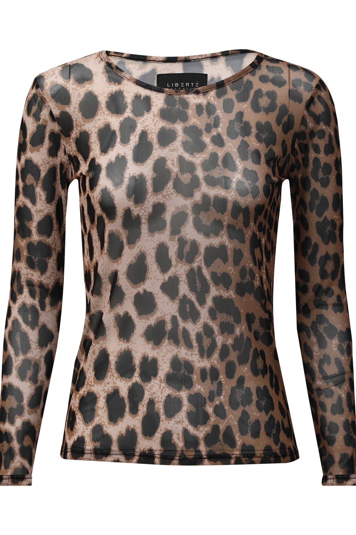 Mesh Ls Tshirt | Big Lux Leo | Bluse fra Liberté - Image 2
