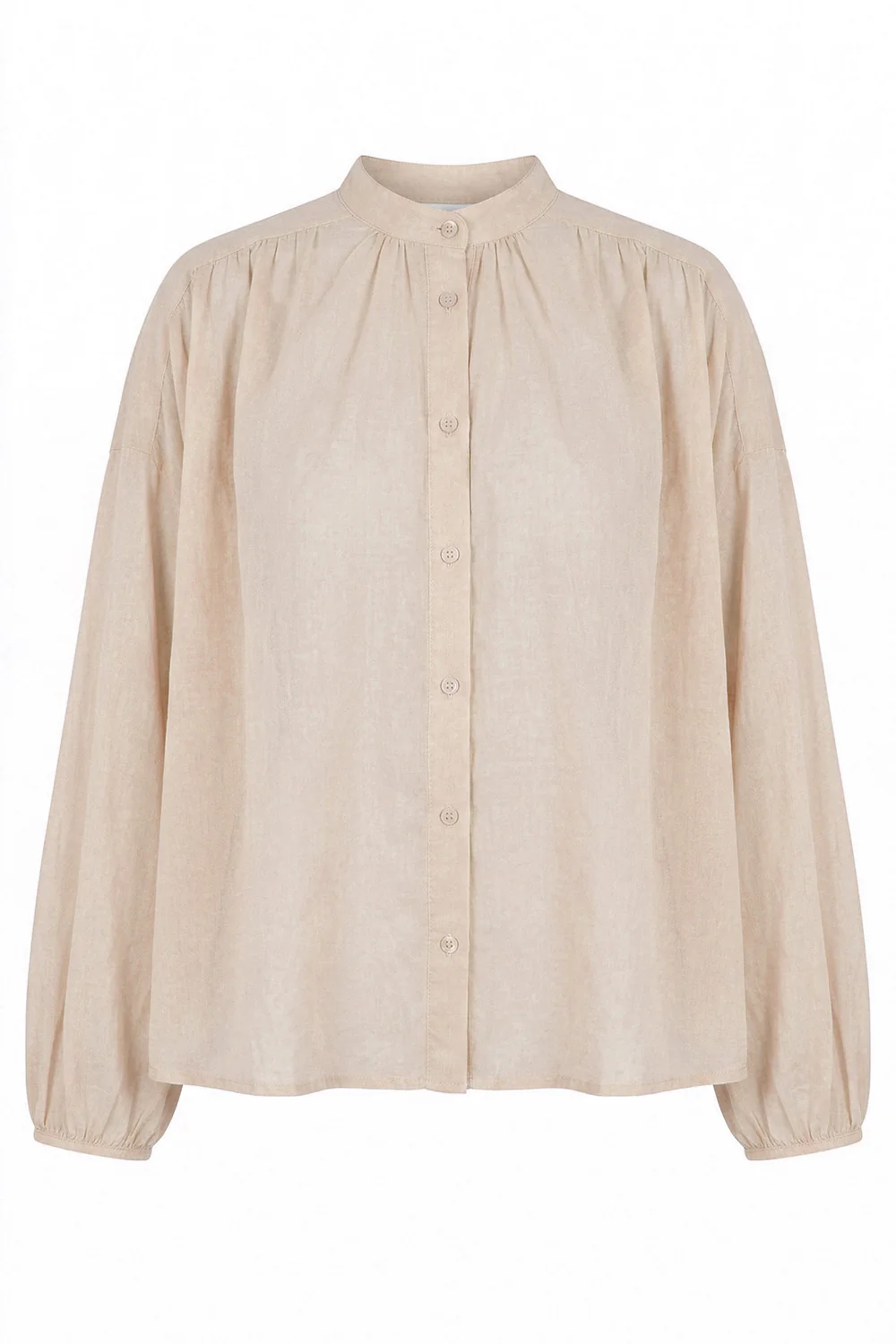 Étoile du Soir Shirt | Beige | Bluse fra Atelier C - Image 3