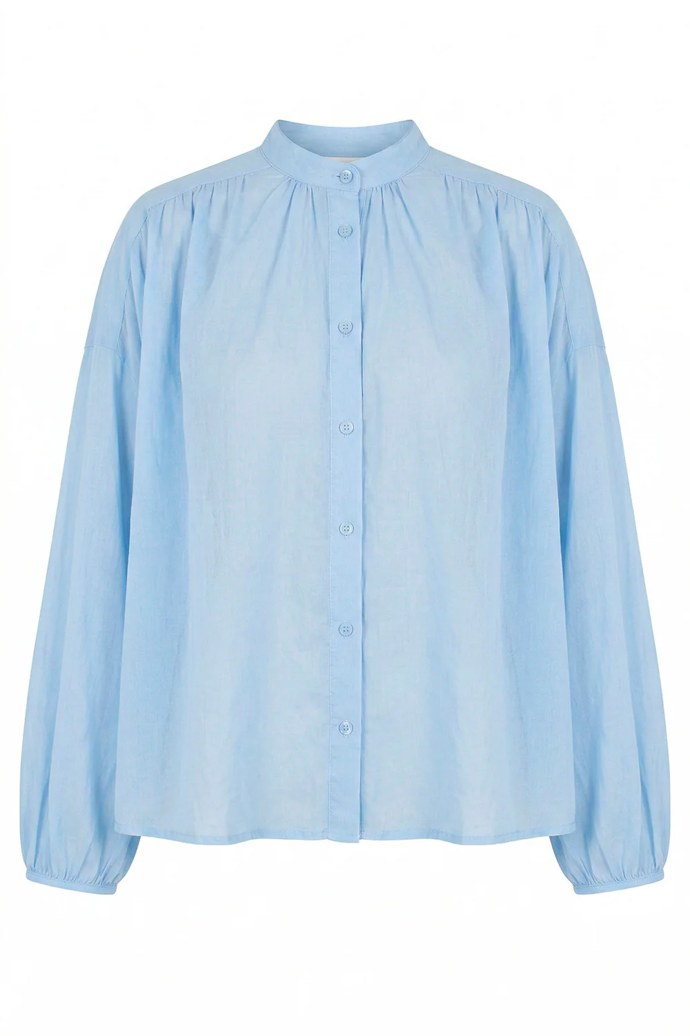 Étoile du Soir Shirt | Sky Blue | Bluse fra Atelier C - Image 2