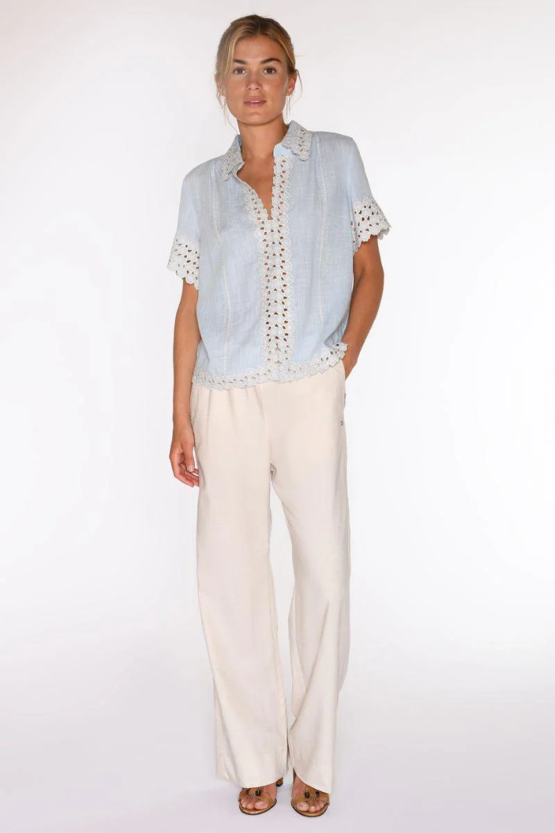 Lilje shirt | Sea Breeze | Skjorte fra Gustav - Image 4