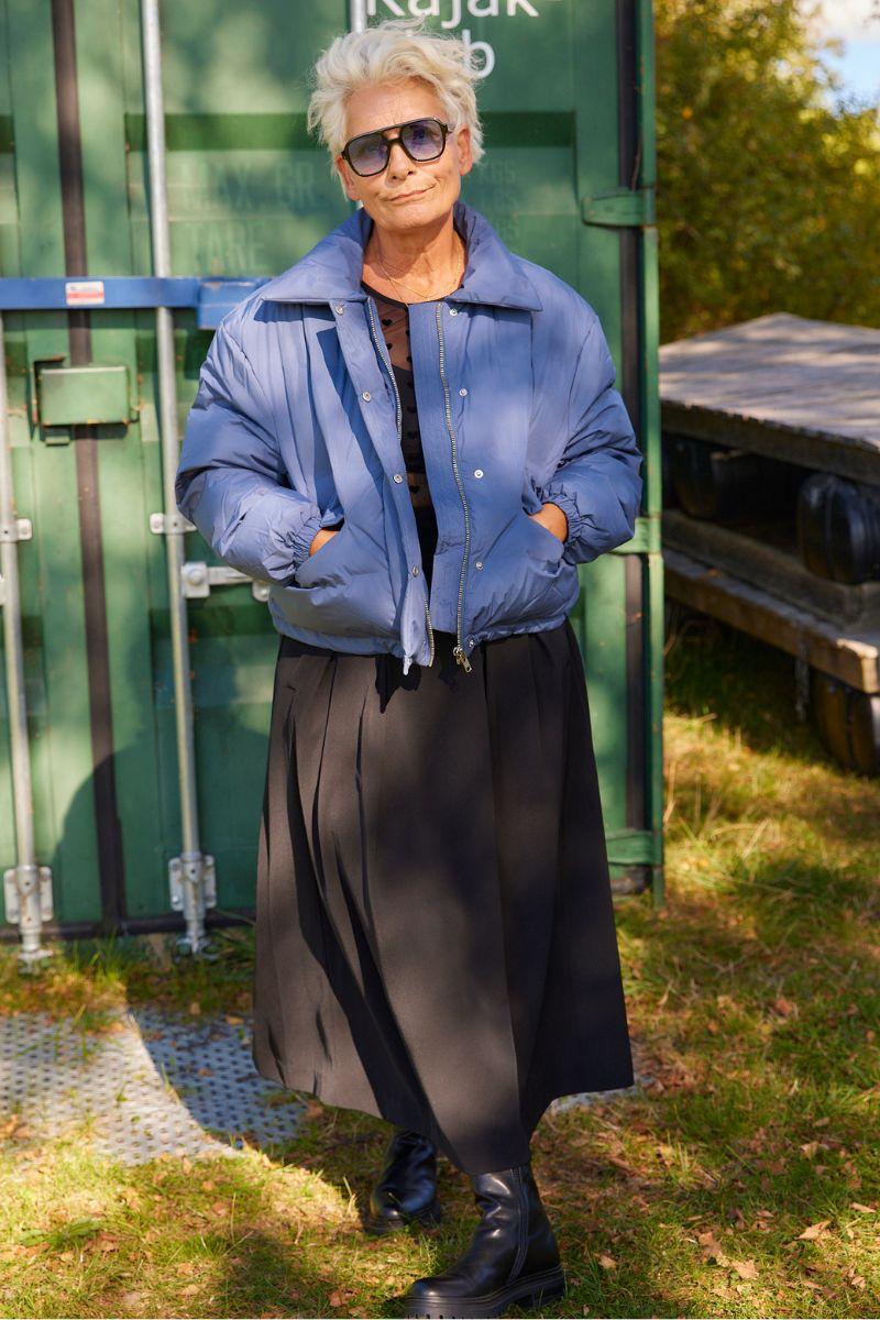 Lillibeth Jacket | Mørkeblå | Jakke fra French Laundry - Image 4