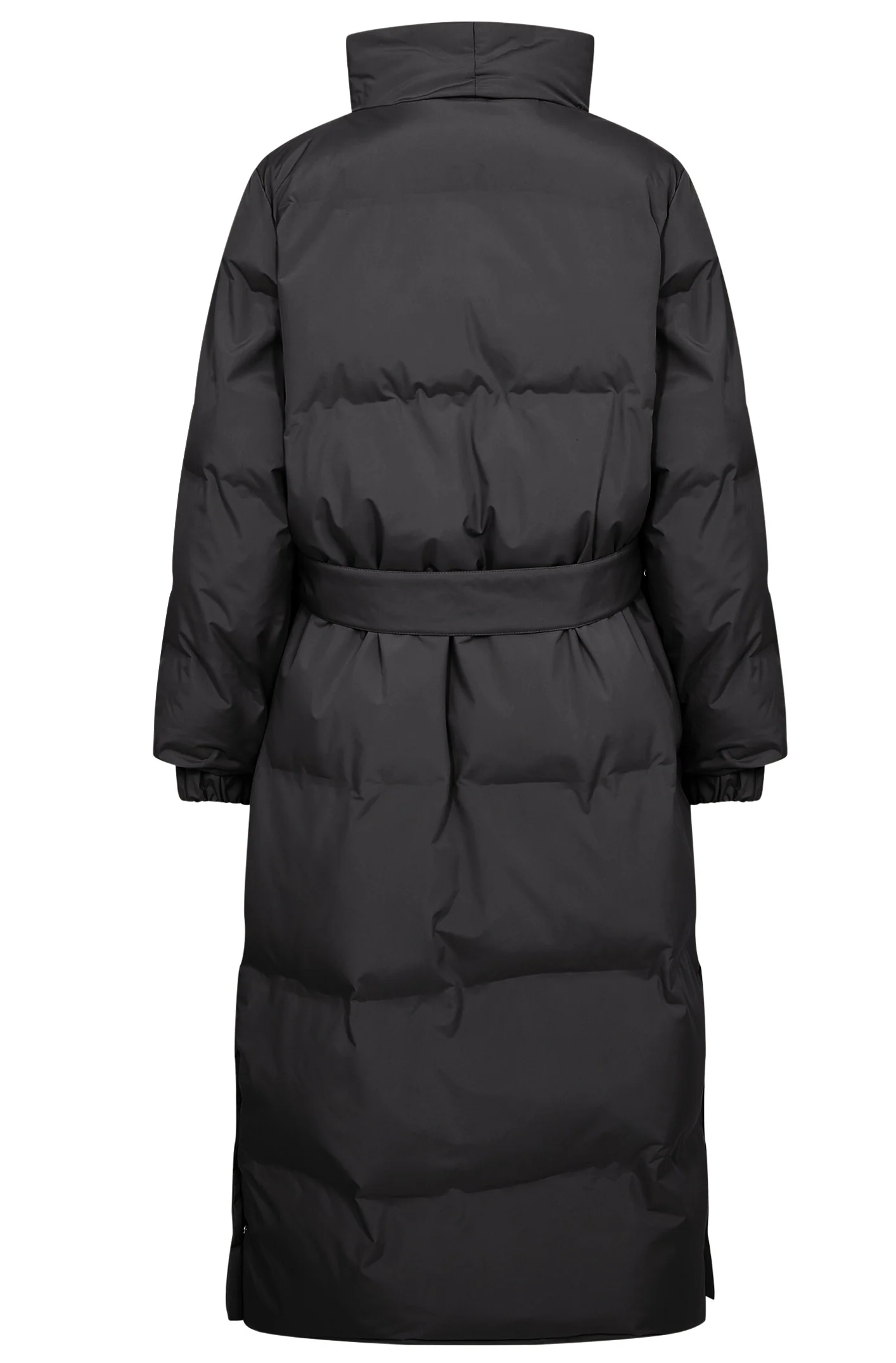 Lilly Long coat | Sort | Frakke fra French Laundry - Image 3