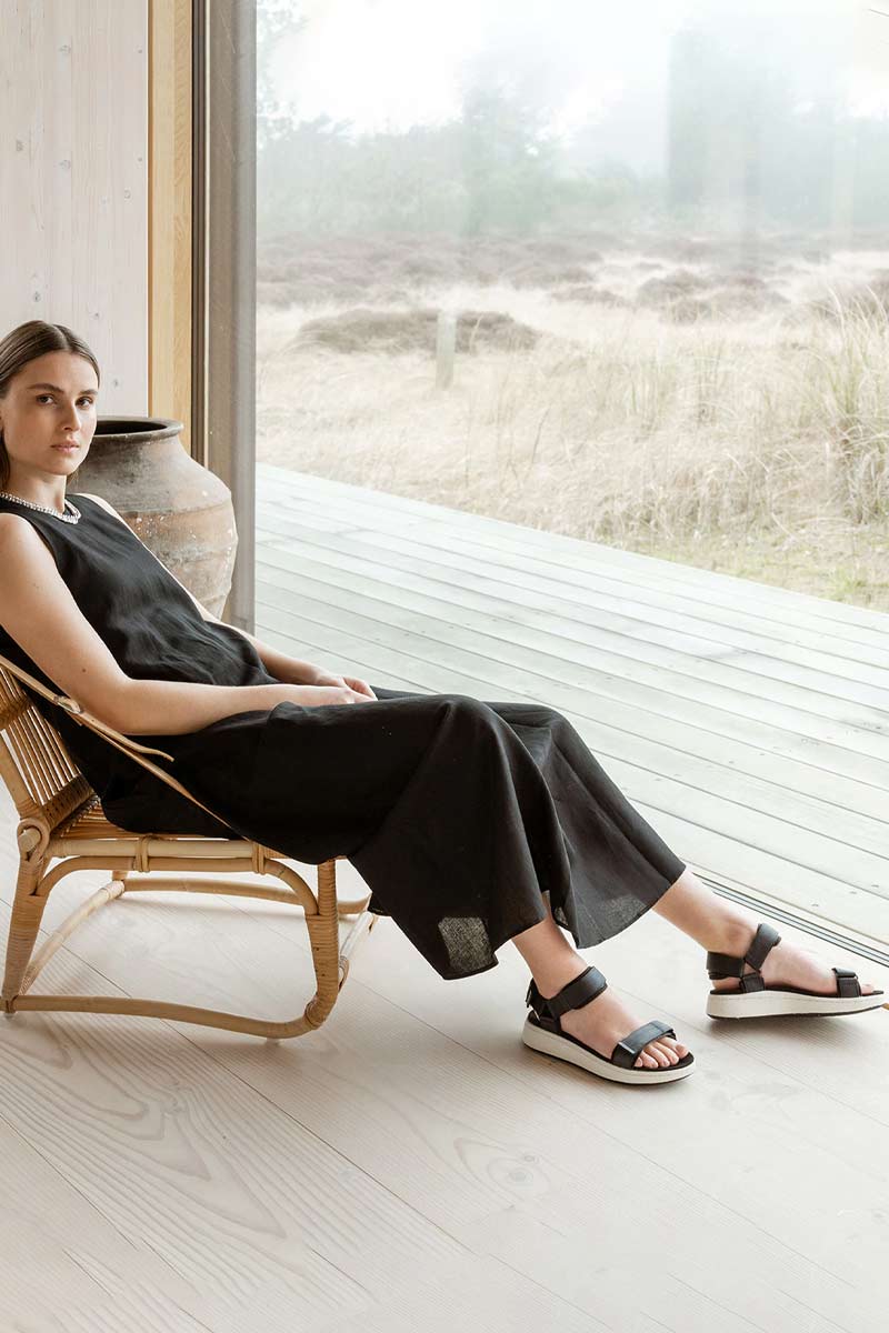 Line | Black | Sandaler fra Woden - Image 8