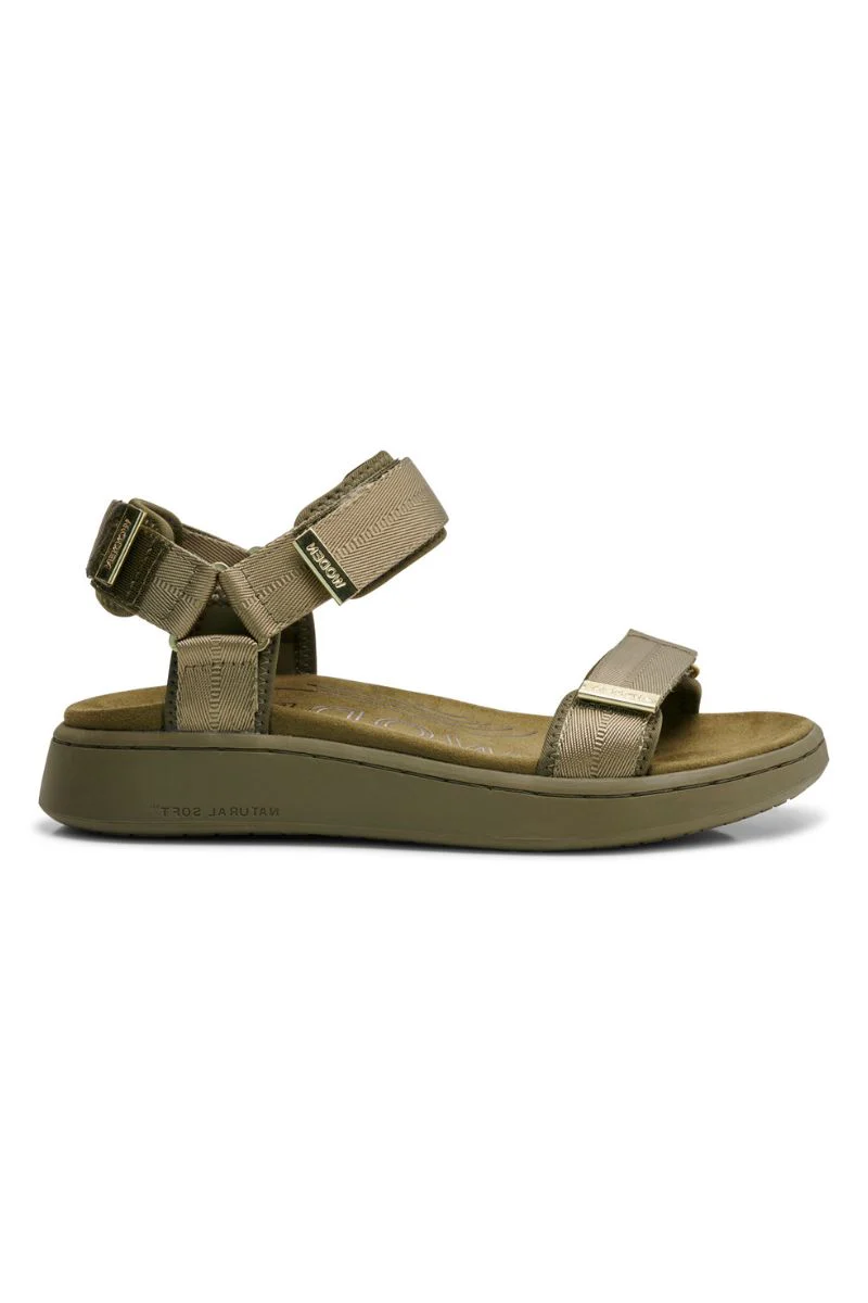 Line | Dark Olive | Sandaler fra Woden - Image 3