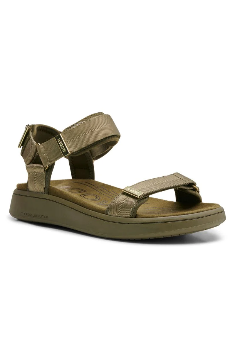 Line | Dark Olive | Sandaler fra Woden - Image 4