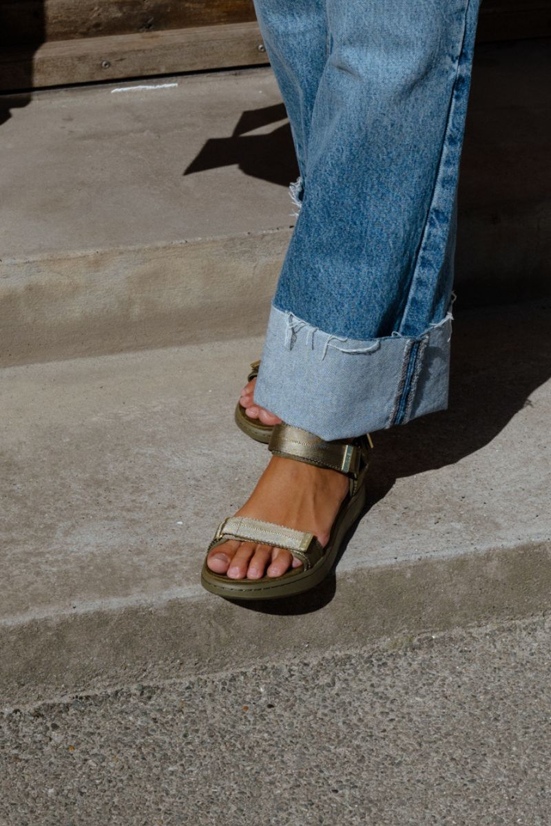 Line | Dark Olive | Sandaler fra Woden - Image 9