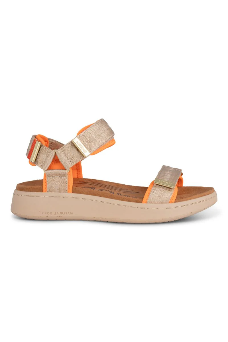 Line Heritage WL716 | Coffee Cream | Sandals fra Woden - Image 3