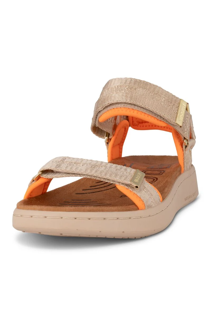 Line Heritage WL716 | Coffee Cream | Sandals fra Woden - Image 5