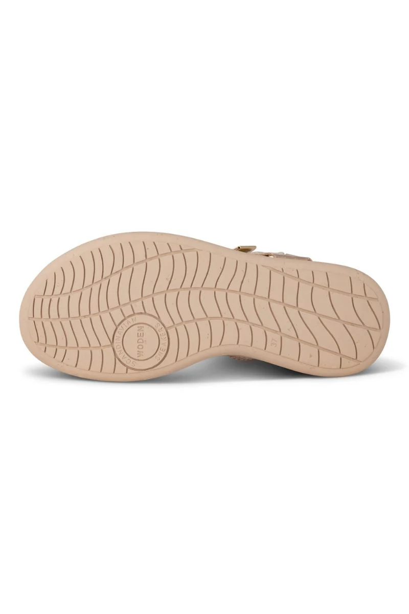 Line Heritage WL716 | Coffee Cream | Sandals fra Woden - Image 8