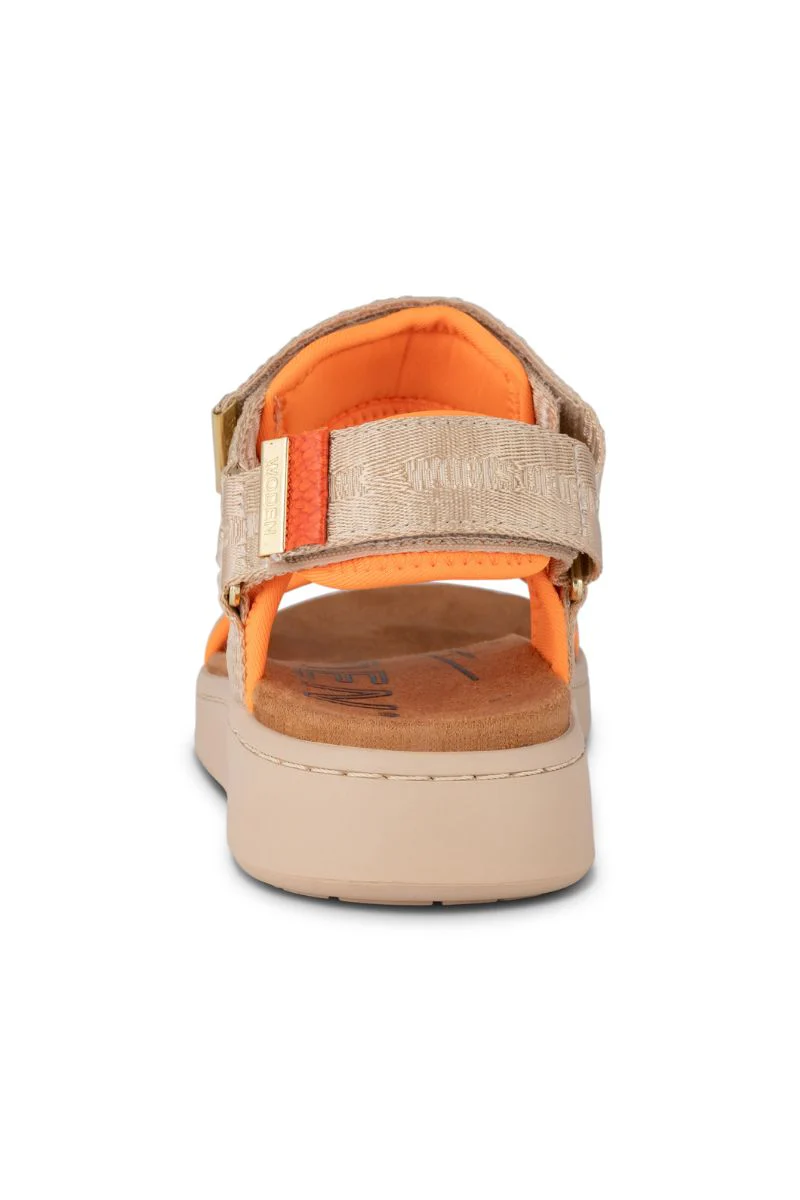 Line Heritage WL716 | Coffee Cream | Sandals fra Woden - Image 9