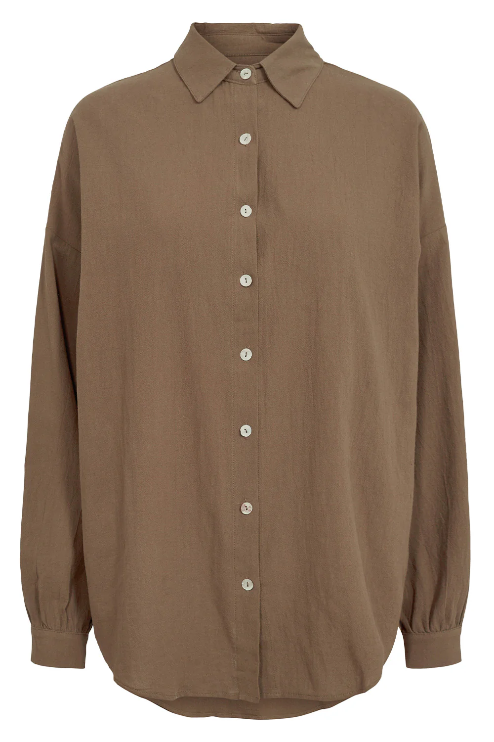 Line Ls Shirt | Brown | Skjorte fra Liberté