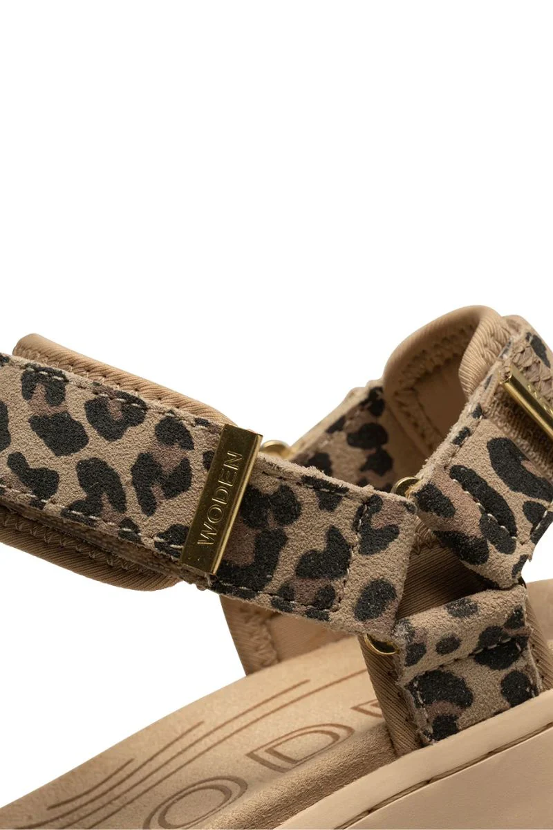 Line Suede WL932 | Leopard | Sandaler fra Woden - Image 10