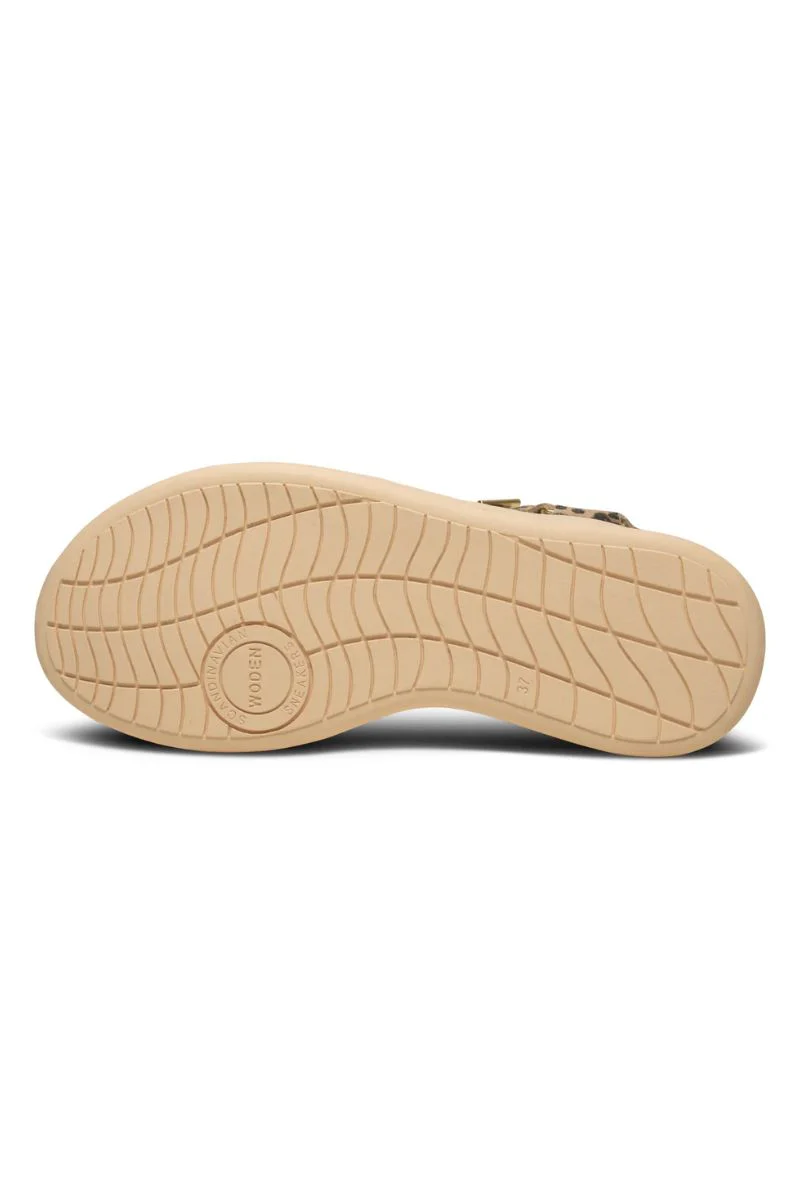 Line Suede WL932 | Leopard | Sandaler fra Woden - Image 8