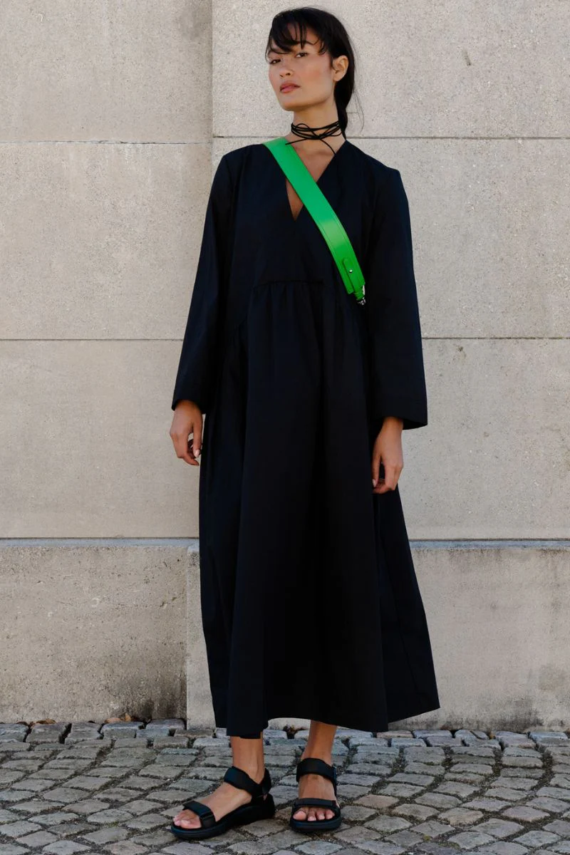 Line | Black/Black | Sandaler fra Woden - Image 7