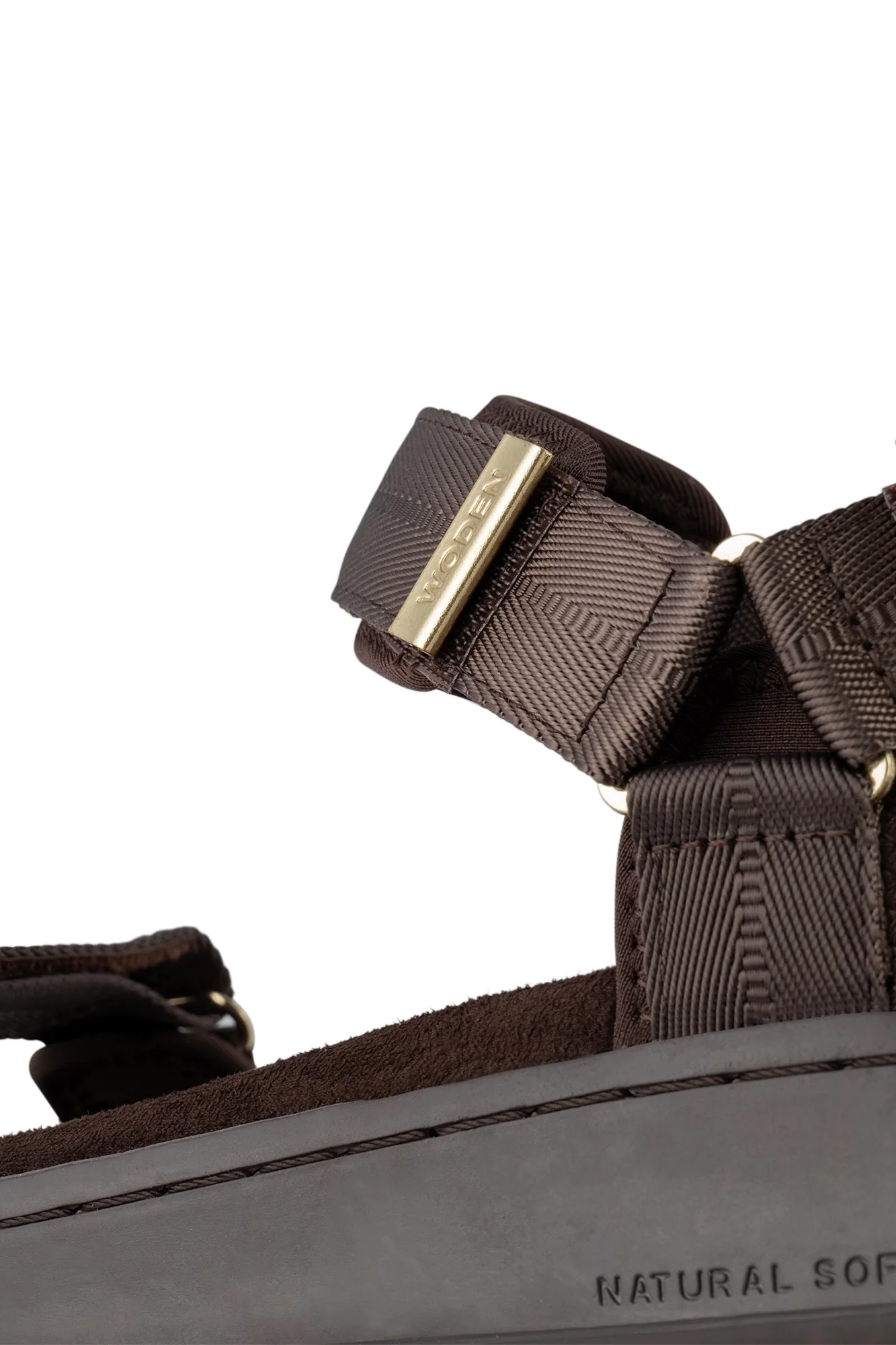 Line | Chocolate | Sandaler fra Woden - Image 4