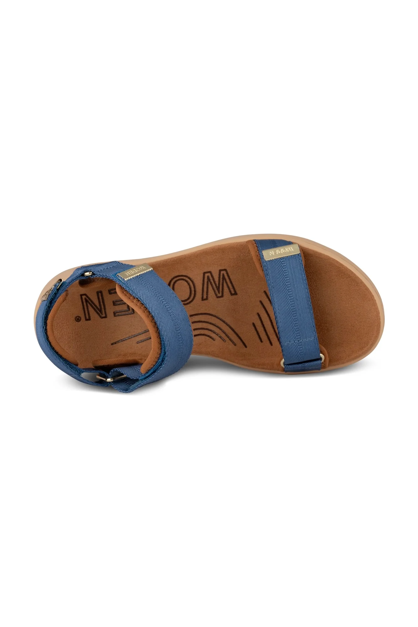 Line | Old Denim | Sandaler fra Woden - Image 4