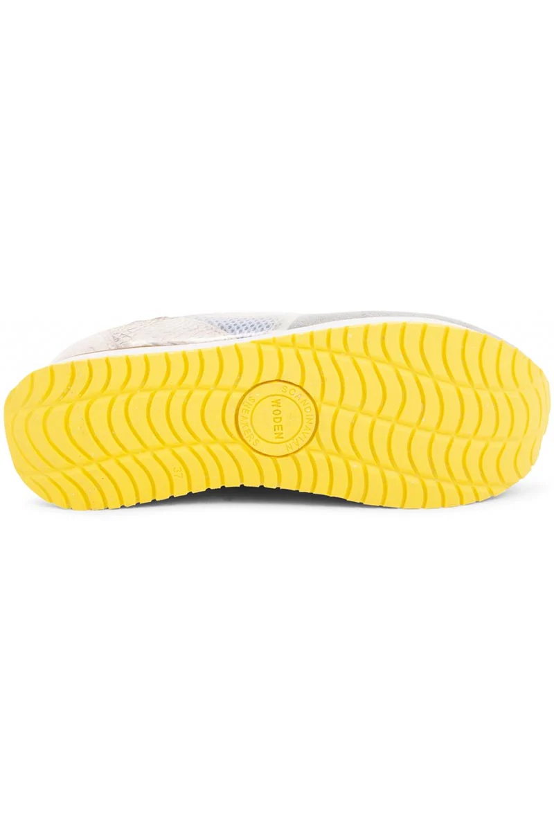 Linea | Ice Blue | Sneakers med plateau fra Woden - Image 4
