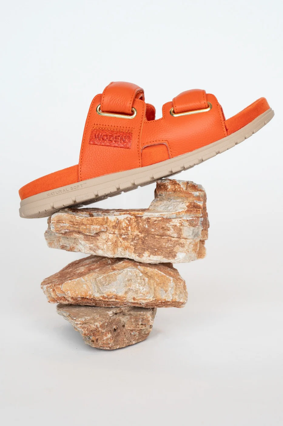 Lisa Leather | Sandaler fra Woden - Image 3
