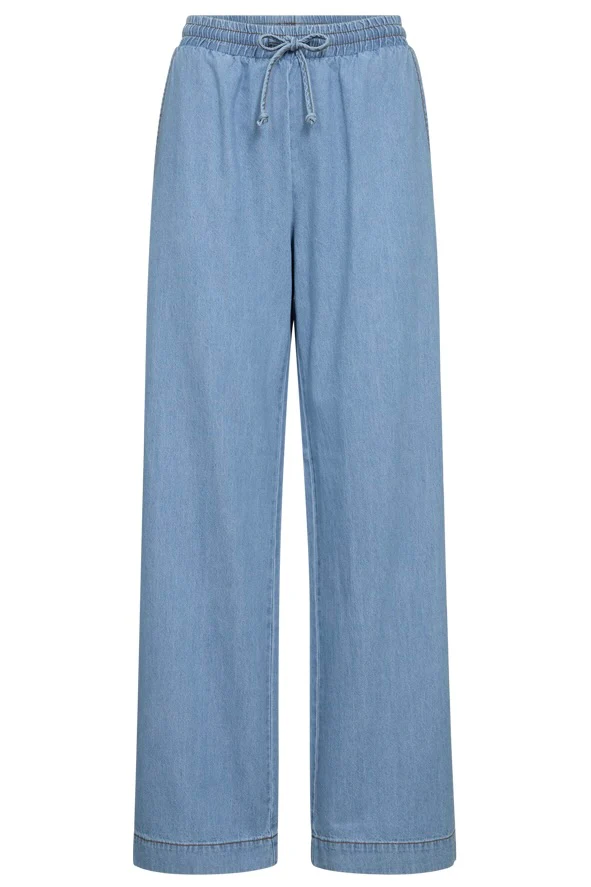 Lisea Pants 204769 | Light Blue Denim | Bukser fra Freequent - Image 2
