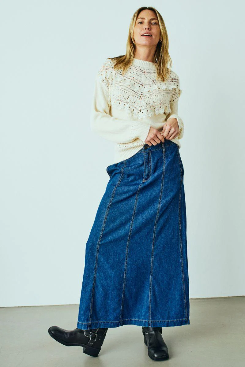 Lisea Skirt | Nederdel fra Freequent - Image 3