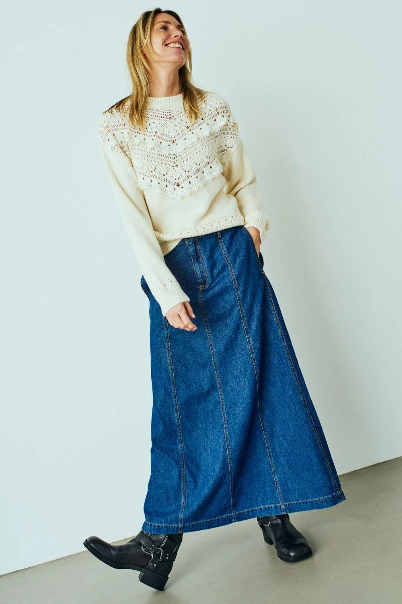 Lisea Skirt | Nederdel fra Freequent - Image 5