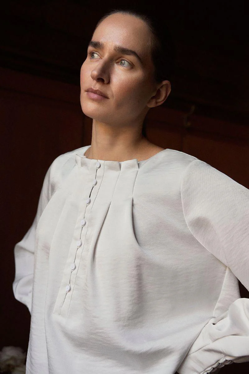 Lisette blouse | Cl White | Skjorte fra Gustav
